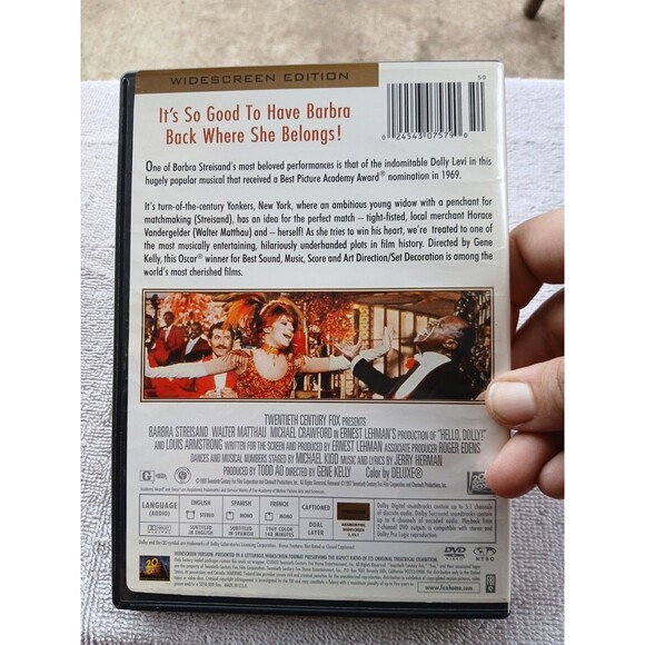 Hello, Dolly (DVD, 2009, Widescreen Edition) - Picture 2 of 4